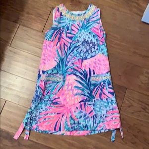 Girls Lilly pineapple tie dress size 8